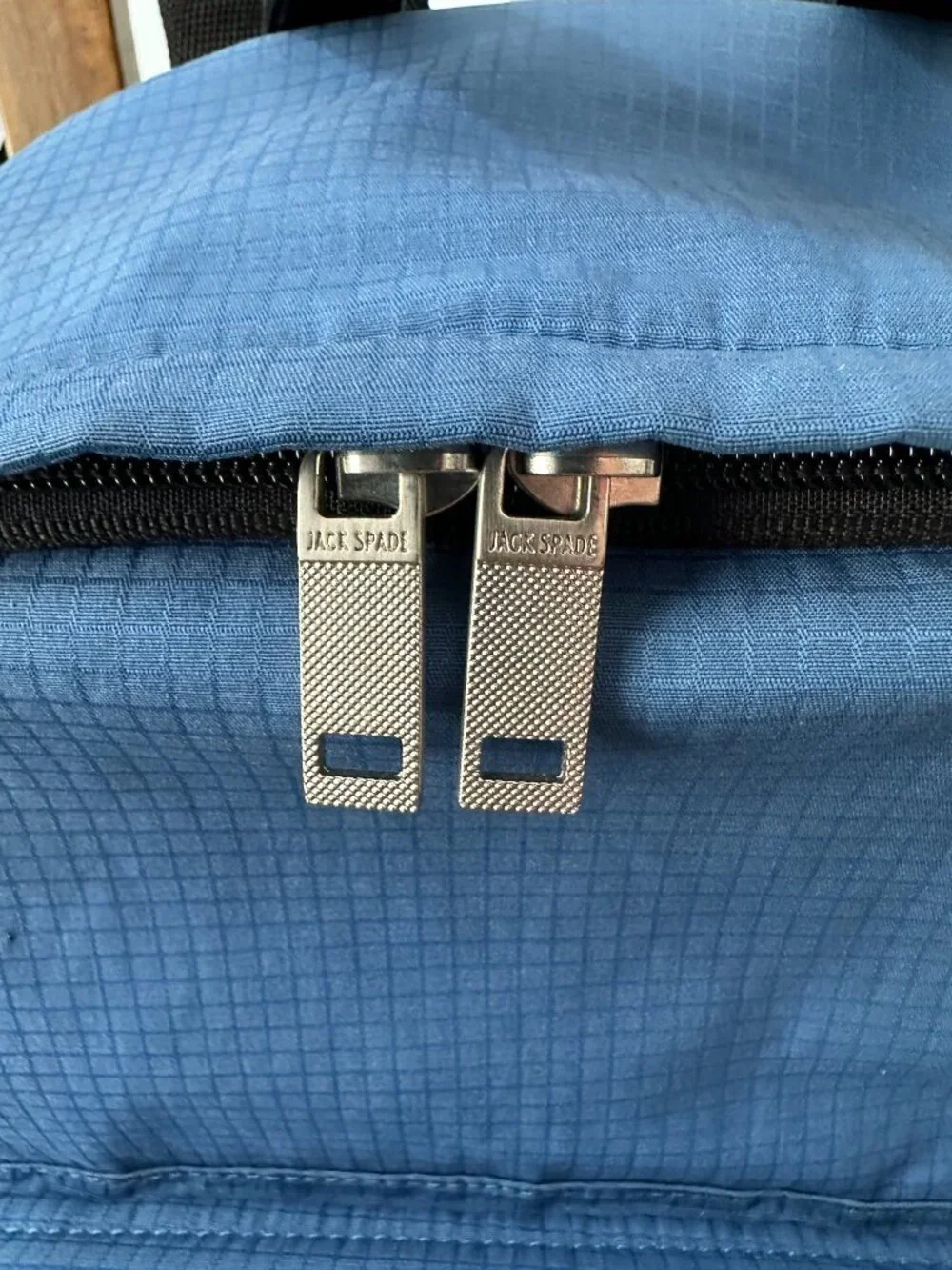 Jack Spade Men's Admiral Blue Solid Ripstop Bookpack/Backpack
